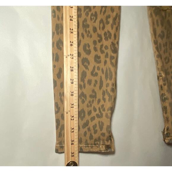 Frame Cargo Cheetah Skinny Pants Size 29 - Picture 8 of 10